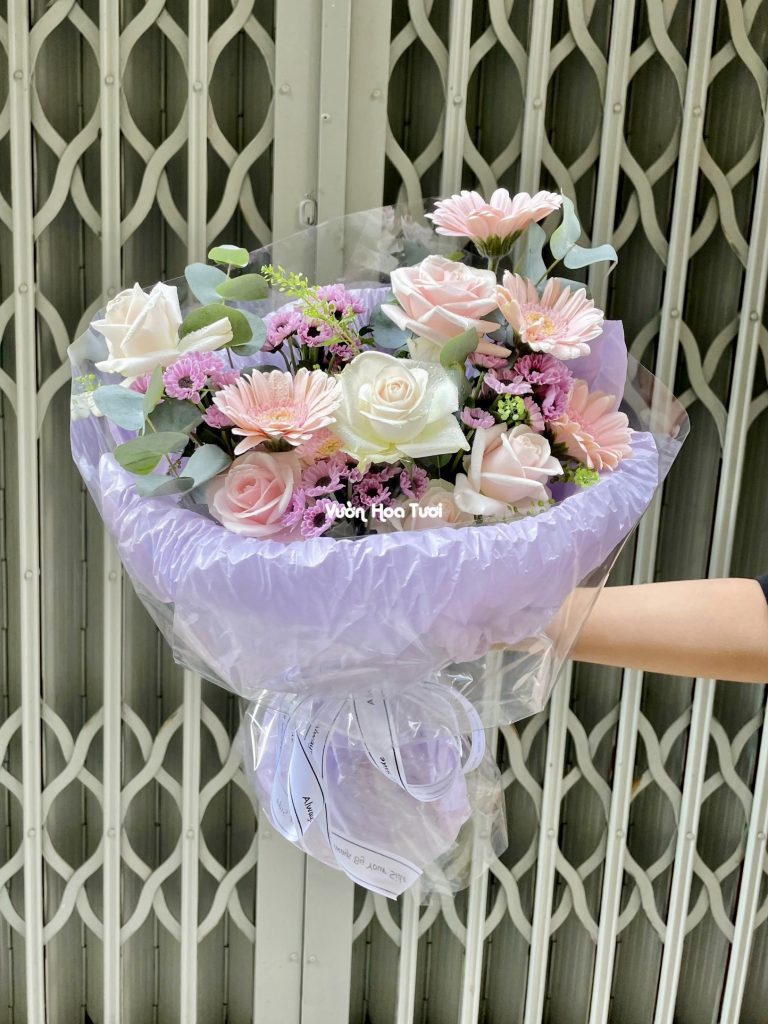 Bí Quyết Đốn Tim Nàng Bằng Bó Hoa Nhỏ Xinh 7 Bo Hoa Tuoi Xinh Xan Tang Sinh Nhat