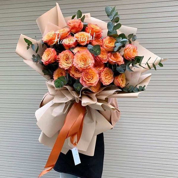 Bó hoa hồng đẹp không thể thiếu trong sinh nhật