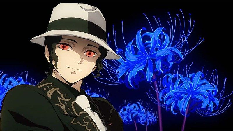 Hoa bỉ ngạn xanh kimetsu