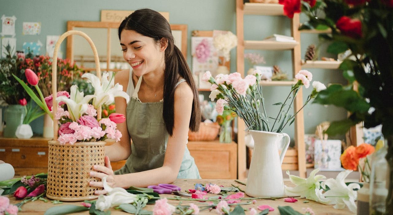 tiệm hoa tươi xịn xò tại sài thành