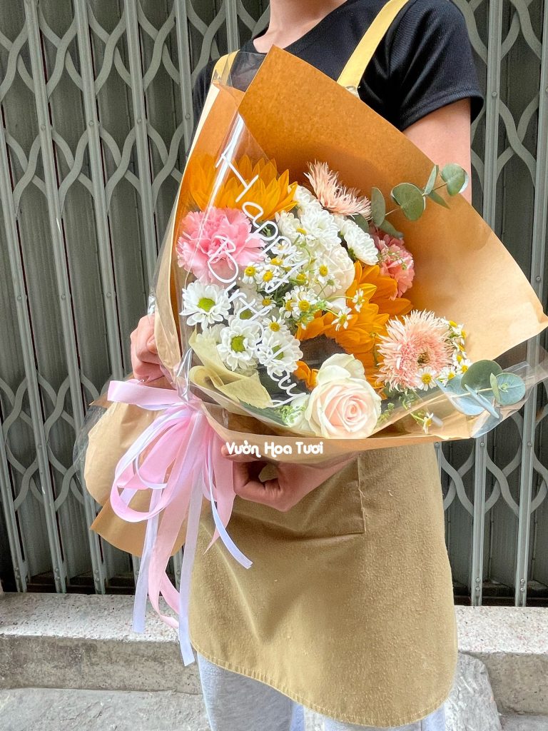 Bó Hoa Hướng Dương Tốt Nghiệp