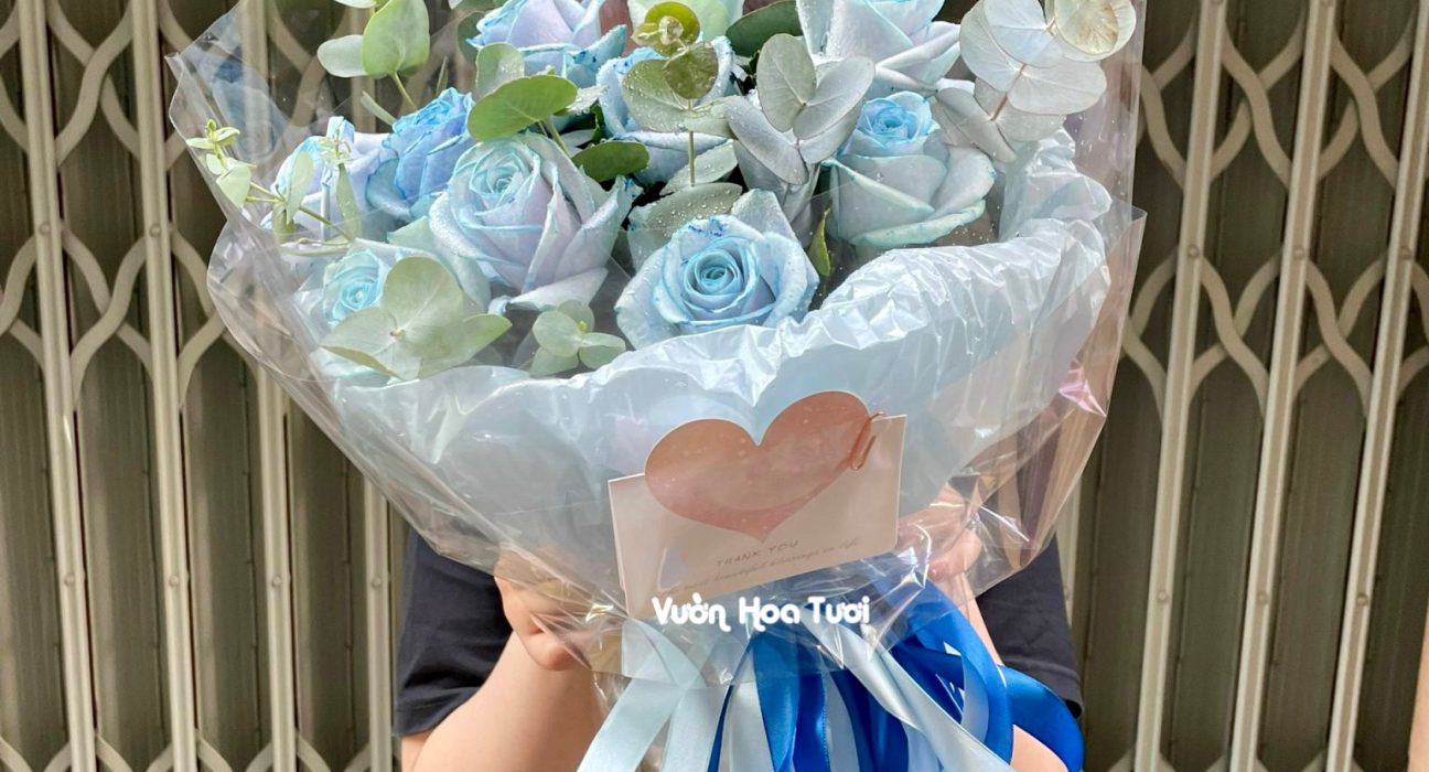 hình ảnh về bó hoa 10 bông